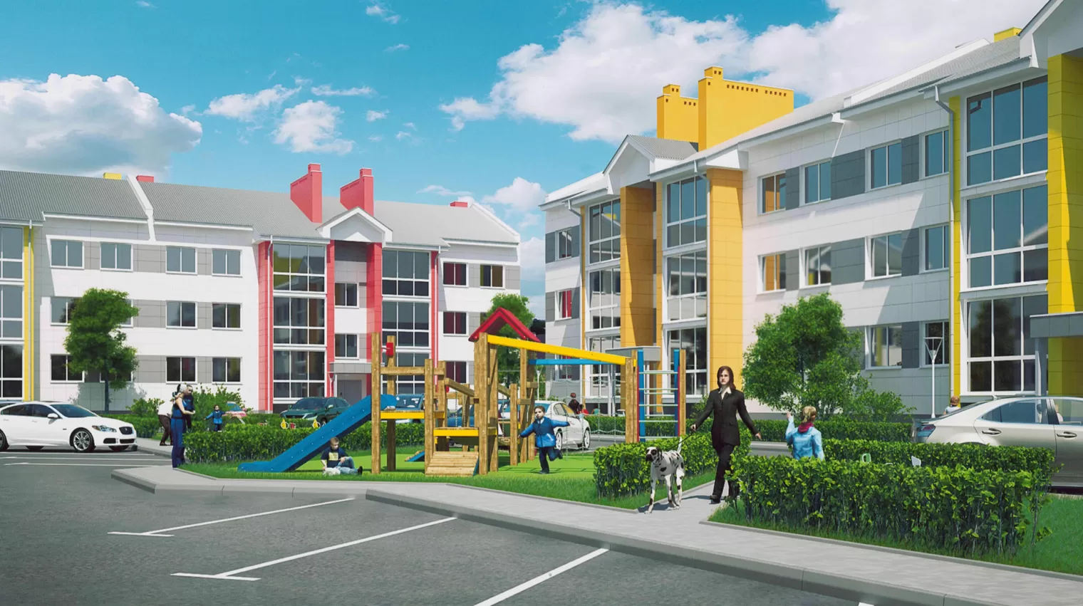 Жилой комплекс Весенний село Высокая Гора