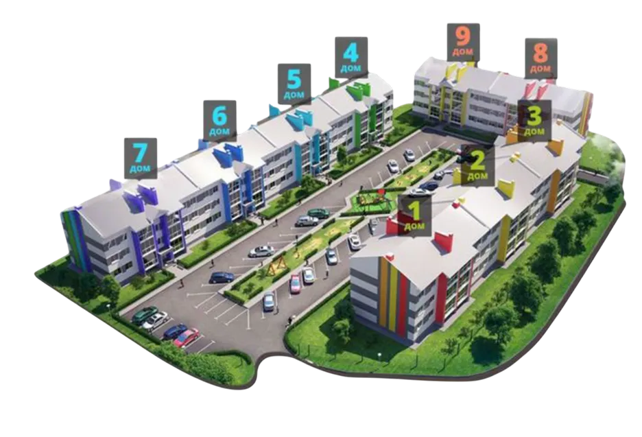 Жилой комплекс Весенний село Высокая Гора